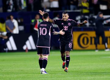 Lionel Messi scored his first goal of the season in last weekend's draw at LA Galaxy.