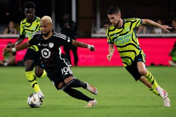 Hany Mukhtar featured for the MLS All-Stars vs Arsenal.